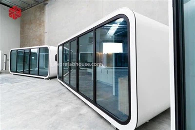 Mobil Apple Cabin Prefab bærbart lille containerhus